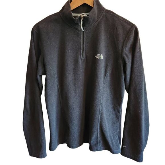 The North Face Tops - The North Face Women's Mock Neck Pullover Fleece Sweatshirt  Size Large